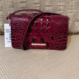 Brahmin Minuette Crossbody Cherry Locker Melbourne Bag